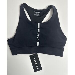 Peloton Womens Sports Bra Black Here Now High Neck Bra Size XS MSRP $56 NEW